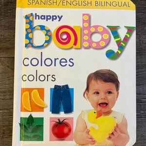 💞 Happy Baby Bilingual Spanish / English Colores / Colors Children’s Board Book